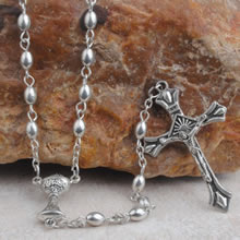 Metal beads rosary